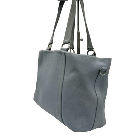 Prada‎ Vitello Daino Shoulder Bag*Beautiful Pale Blue*Great Condition w/COA - Picture 4 of 16